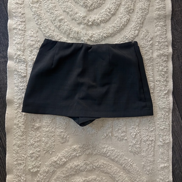 Grey micro mini skort - Picture 3 of 3